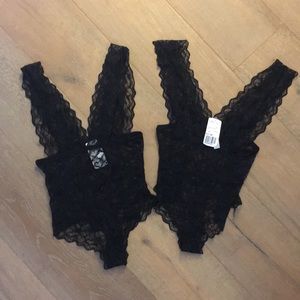 NWT Forever 21 Black Lingerie / Teddy